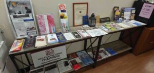 Display your flyers & brochures