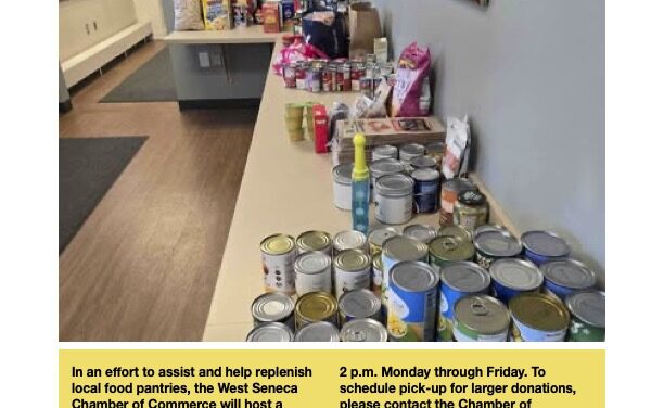 Chamber to host summer food drive